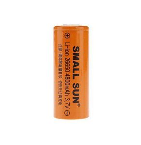 باتری لیتیوم یون 3.7v سایز 26650 4800mAh مارک SMALL SUN
