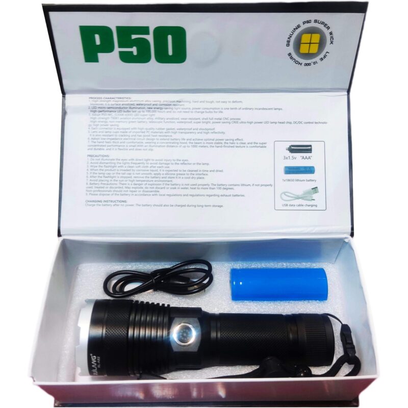 چراغ قوه دستی RUILANG مدل RL-A82-P50 - Image 1