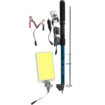 چراغ کمپینگ مدل فیش لایت 800 وات کیف دار - Image 7