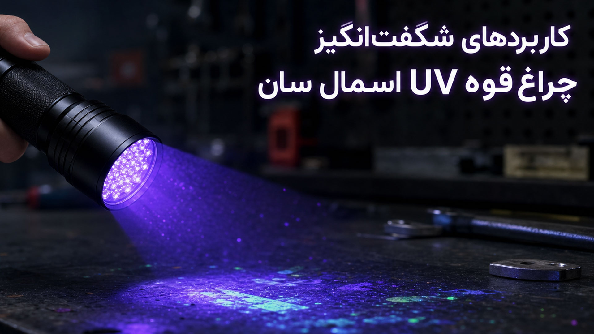 چراغ uv اسمال سان