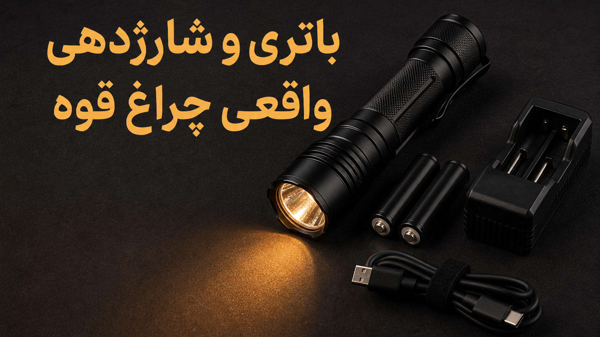 چراغ قوه small sun