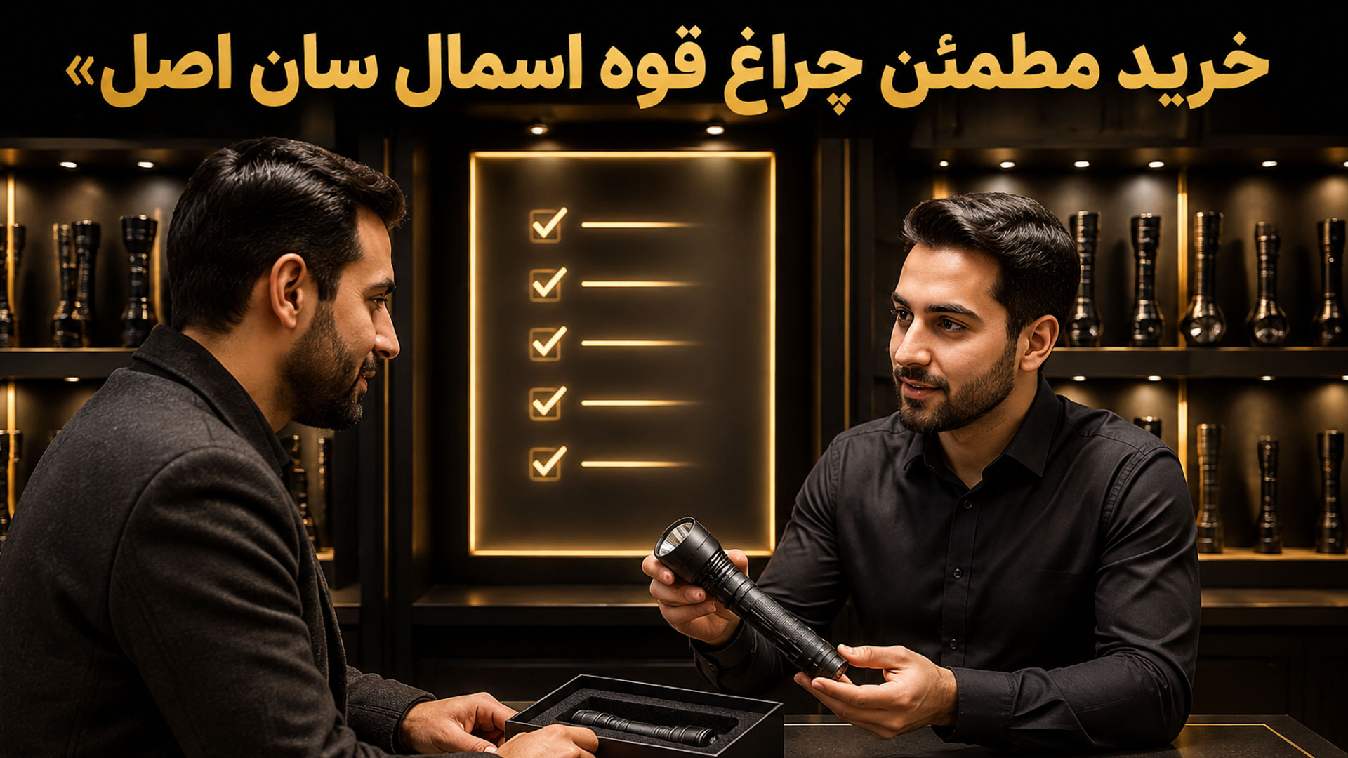 چراغ قوه اسمال سان
